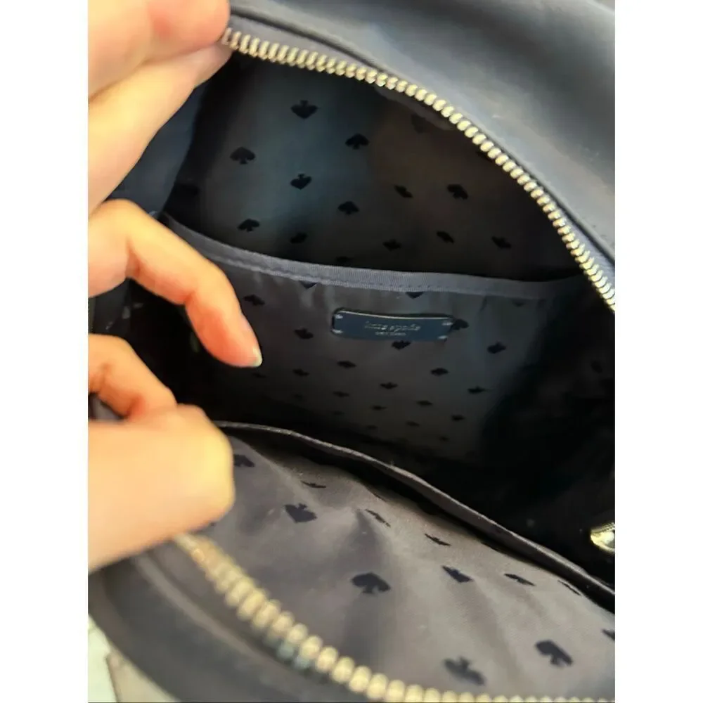 New Kate Spade Medium Dawn Backpack Bookbag Black